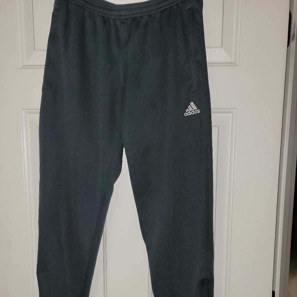 Women's ADIDAS Climalite Track pants Black Sz Med